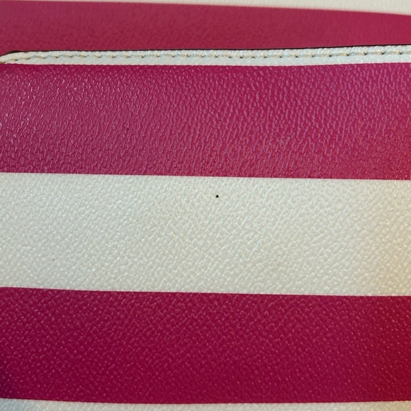Kate Spade Pink and White Striped Tote Bag - Picture 16 of 16